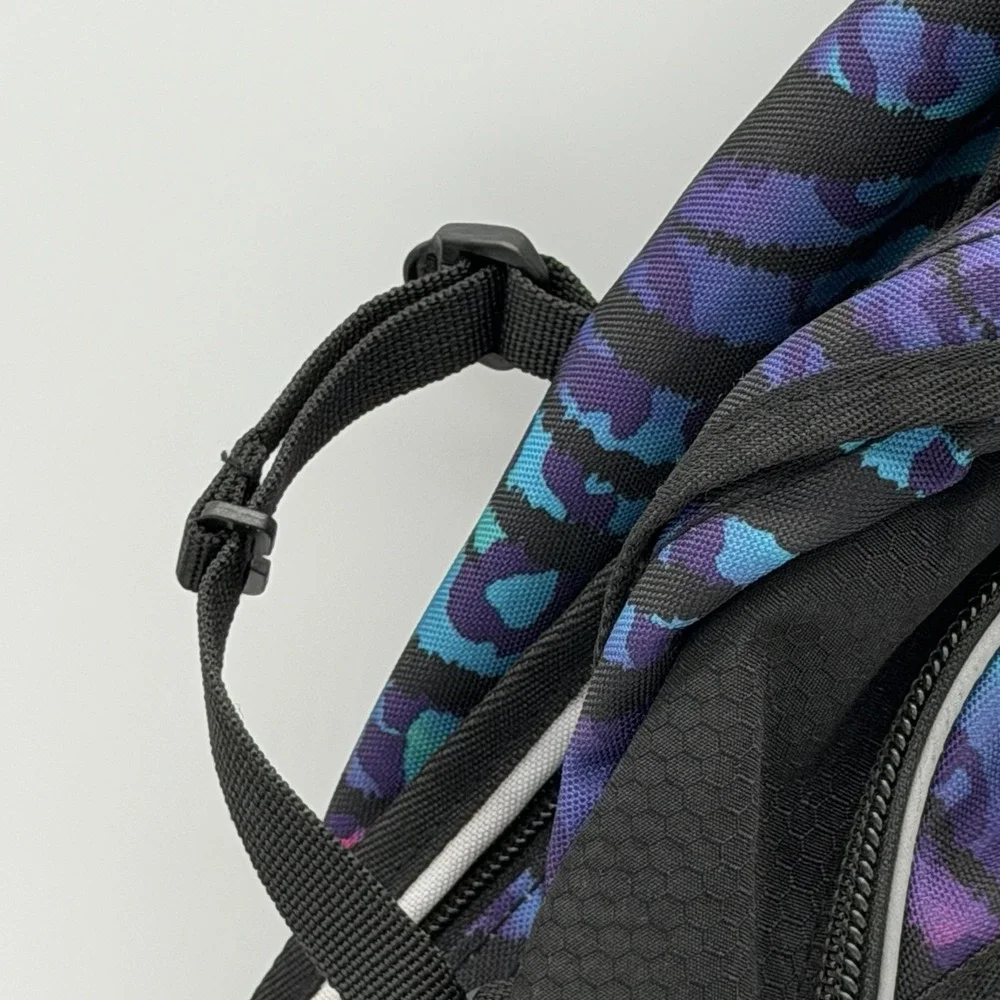 High Sierra Fatboy Backpack Pink Purple Teal School Bag Suspension Strap 19.5